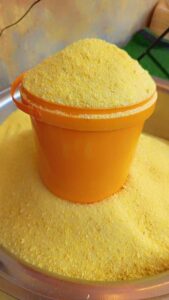 Yellow garri Custard paint
